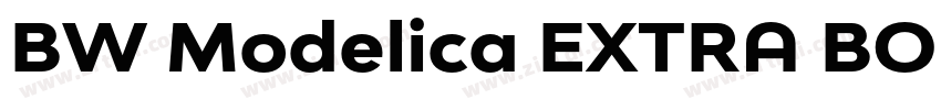 BW Modelica EXTRA BO字体转换 BW Modelica EXTRA BO字体转换